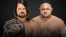 It's Official: AJ Styles Will Defend The WWE Championship Against Samoa Joe In A HELL IN A CELL Match