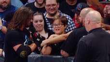 Watch AJ Styles Hilariously Trip Over At The End Of Last Night's MIXED MATCH CHALLENGE 2