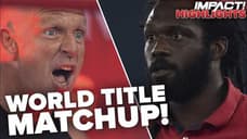 A Chaotic Start To IMPACT WRESTLING Leads To A World Title Rematch Between Rich Swann And Eric Young