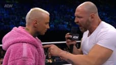 A Fight Breaks Out Between Jon Moxley And Darby Allin At The New York Comic Con