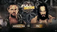 Adam Hangman Page Gets His Revenge On The Bastard PAC At AEW's FULL GEAR