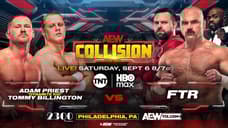 Adam Priest Chooses Tommy Billington As His Partner Against FTR On COLLISION