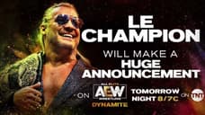 AEW Champion Chris Jericho To Make A Huge Announcement Tomorrow On DYNAMITE