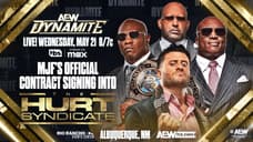 AEW Dynamite Results: May 21, 2025 - MJF Signs Hurt Syndicate Contract & More