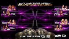 AEW Women's Tag Team Title Tournament BRACKET REVEAL & Matches Set For AEW Collision