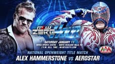 Alex Hammerstone Will Defend The National Openweight Title Against Aerostar At MLW: ZERO HOUR