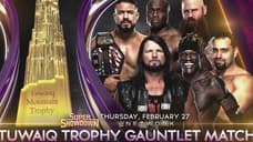 Andrade And AJ Styles Will Return To Compete In A Tuwaiq Trophy Gauntlet Match At SUPER SHOWDOWN