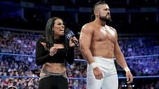Andrade And Zelina Vega Challenge Seth Rollins And Becky Lynch To A Match; Rollins Accepts