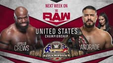 Apollo Crews Will Get Another Shot At Andrade's US Championship Next Week On RAW
