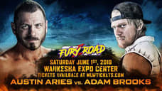 Austin Aries Return Match For The MAJOR LEAGUE WRESTLING FURY ROAD Tapings Has Been Confirmed