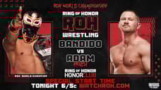 Bandido Will Defend The ROH World Title On Tonight's Episode