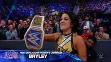 Bayley Reveals Her Dark New Look; Wins The SMACKDOWN Women's Championship