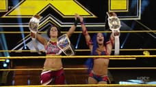 Bayley & Sasha Banks Retain The Women's Tag-Team Titles On NXT Before Being Taken Down By Io Shirai