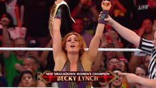 Becky Lynch Pins Charlotte Flair Clean At HIAC To Become The New SMACKDOWN LIVE Women's Champion