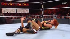 Becky Lynch Retains The RAW Women's Championship Against Lacey Evans At STOMPING GROUNDS