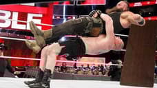 Braun Strowman Comments On Brock Lesnar Punching Him During Their ROYAL RUMBLE Triple Threat Match