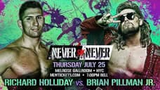 Brian Pillman Jr. Is Set To Take On MLW Tag Team Champion Richard Holliday At NEVER SAY NEVER