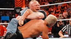 Brock Lesnar Brutalises Cody Rhodes On RAW And He's Now Heading Into NIGHT OF CHAMPIONS With A Broken Arm!