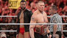 Brock Lesnar Managed To Retain His Universal Title Over A Defiant Finn Balor At The ROYAL RUMBLE