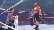Brock Lesnar Retains The WWE Championship At SURVIVOR SERIES Despite Rey's Son Getting Involved