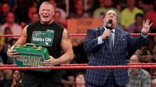 Brock Lesnar Will Reveal Who He's Cashing In On During Next Week's Episode Of RAW