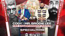 Brodie Lee Will Challenge Cody For The TNT Championship On AEW Saturday Night DYNAMITE