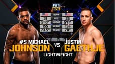 Check Out Justin Gaethje's Debut Fight Against Michael Johnson At THE ULTIMATE FIGHTER: REDEMPTION Finale