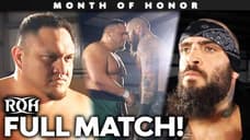 Check Out The Fight Between ROH World Champion Jay Briscoe And Samoa Joe At SUPERCARD OF HONOR IX