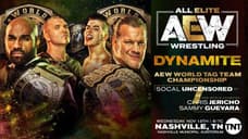 Chris Jericho & Sammy Guevara Will Challenge For The World Tag Team Titles On AEW DYNAMITE