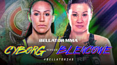 Cris Cyborg Scored Her First Submission Win Over Arlene Blencowe At BELLATOR 249