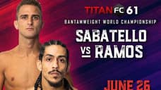 Danny Sabatello Beats Raymond Ramos To Become The New Titan FC Bantamweight Champion