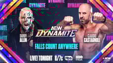 Darby Allin And Claudio Castagnoli Are Scheduled For A Falls Count Anywhere Match On Tonight's AEW DYNAMITE