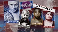 Defy Or Deny Match Between Matt Taven, Jeff Cobb, Kenny King, And Jay Lethal Set For ROH's HONOR FOR ALL