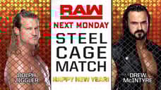 Drew McIntyre Vs. Dolph Ziggler In A Steel Cage Match Confirmed For Next Monday's RAW