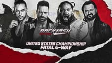 Fatal 4-Way United States Championship Match Set For WWE Backlash
