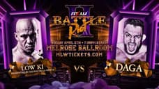 Former MLW World Champion Low Ki Will Fight Daga At BATTLE RIOT II
