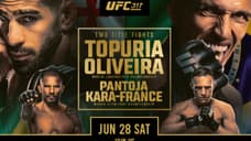 Ilia Topuria And Charlies Olivera Headline Tonight's UFC 317