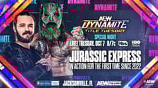 Jurassic Express Will Be In Action For The First Time In Three Years On Tonight's AEW DYNAMITE Special