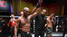 Kamaru Usman Gets The KO Win Over Gilbert Burns At UFC 258