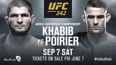 Khabib Nurmagomedov Vs. Dustin Poirier Lightweight Title Fight Officially Confirmed For UFC 242 In Abu Dhabi