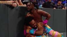 Kofi Kingston Retains The WWE Championship In A Triple-Threat Match On SMACKDOWN LIVE