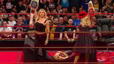 Lacey Evans And Charlotte Flair Got The Best Of Becky Lynch During Their RAW Contract Signing