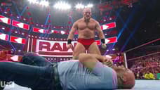 Lars Sullivan Finally Makes His RAW Debut And Takes Out Kurt Angle With A Freak Accident