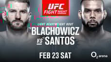 Light Heavyweight Bout Between Jan Blachowicz And Thiago Santos Confirmed For UFC PRAGUE