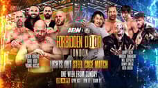 Lights Out Steel Cage Match With Will Ospreay, Golden Lovers, Tanahashi & More Set For AEW Forbidden Door