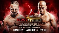 Low Ki Set To Take On Timothy Thatcher During The BLOOD & THUNDER Television Tapings