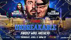 Mance Warner And Sami Callihan Will Compete In A Barbed Wire Massacre Match On Tonight's TNA UNBREAKABLE