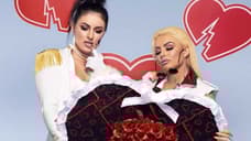 Mandy Rose & Sonya Deville Pose As HBK & Sensational Sherri To Wish Fans A Happy Valentine's Day