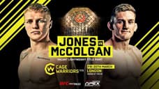 Mason Jones Explains His Mindset Heading Into His Lightweight Championship Fight At CAGE WARRIORS 113