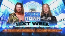 Matt Riddle Will Challenge AJ Styles For The Intercontinental Title Next Week On SMACKDOWN